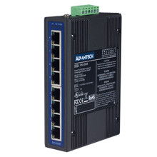 研華科技EKI-2528 8端口非網管型工業以太網交換機 工業網絡的可靠核心